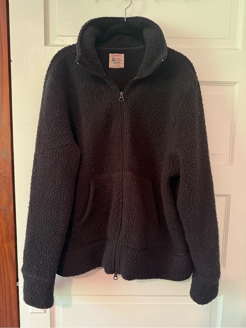 Todd Snyder X Champion Full Zip Polartec Men’s Large Heather / Charcoal Grey